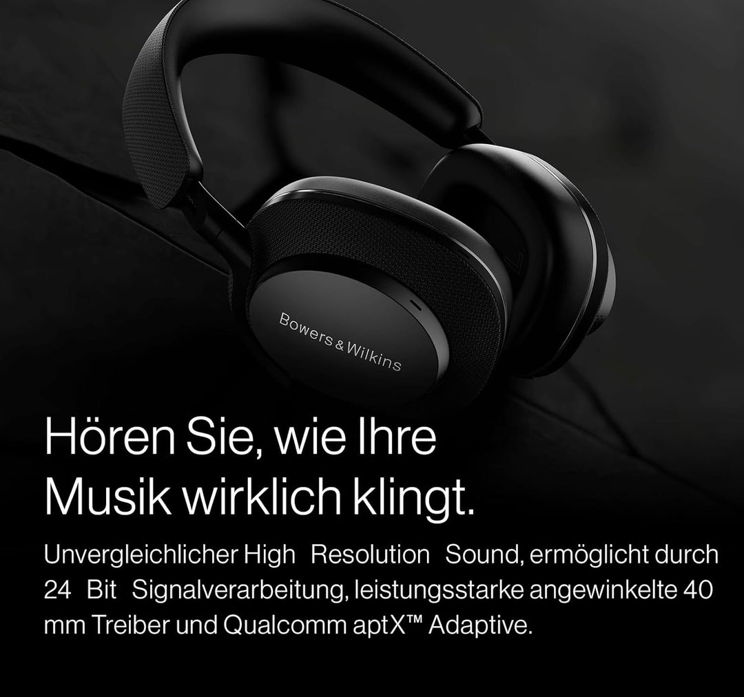 Bowers &amp; Wilkins PX7 S2e Over-Ear-Kopfhörer mit Geräuschunterdrückung, kabellos, Qualcomm aptX™ Adap