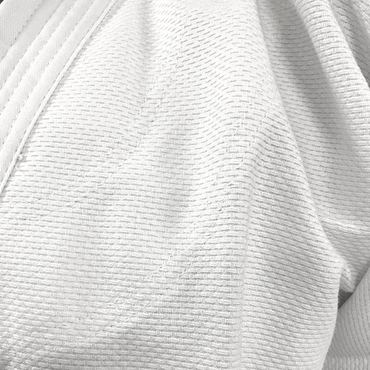Mizuno Kimono von Judo für Kinder, Kodomo Plus, 350 g, Weiss mit Gürtel 180 cm Weiss, 180 cm Weiss