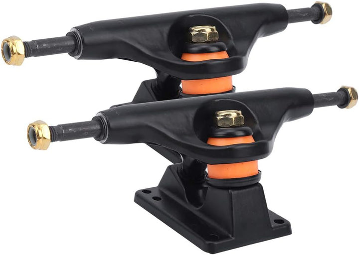 Keenso Skateboard Trucks, 2PCS Robuste Aluminium Skateboard Halterung Leichte Tensor Trucks Skateboa