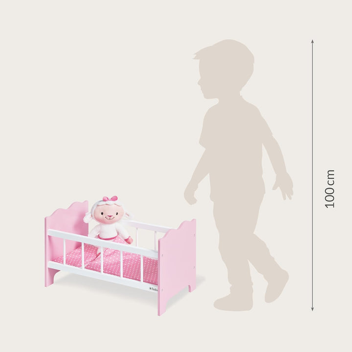 PINOLINO Puppenbett Jasmin komplett, 4-TLG.