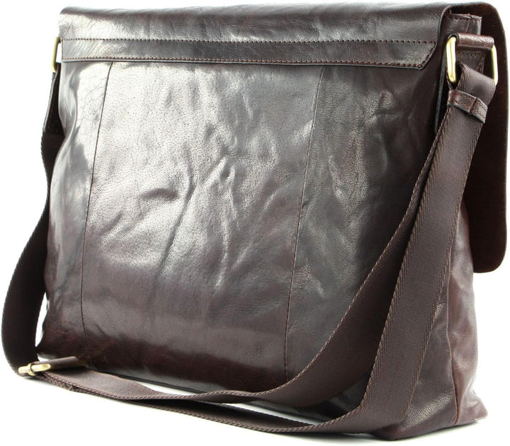 SADDLER Ryan Messenger Bag Dark Brown