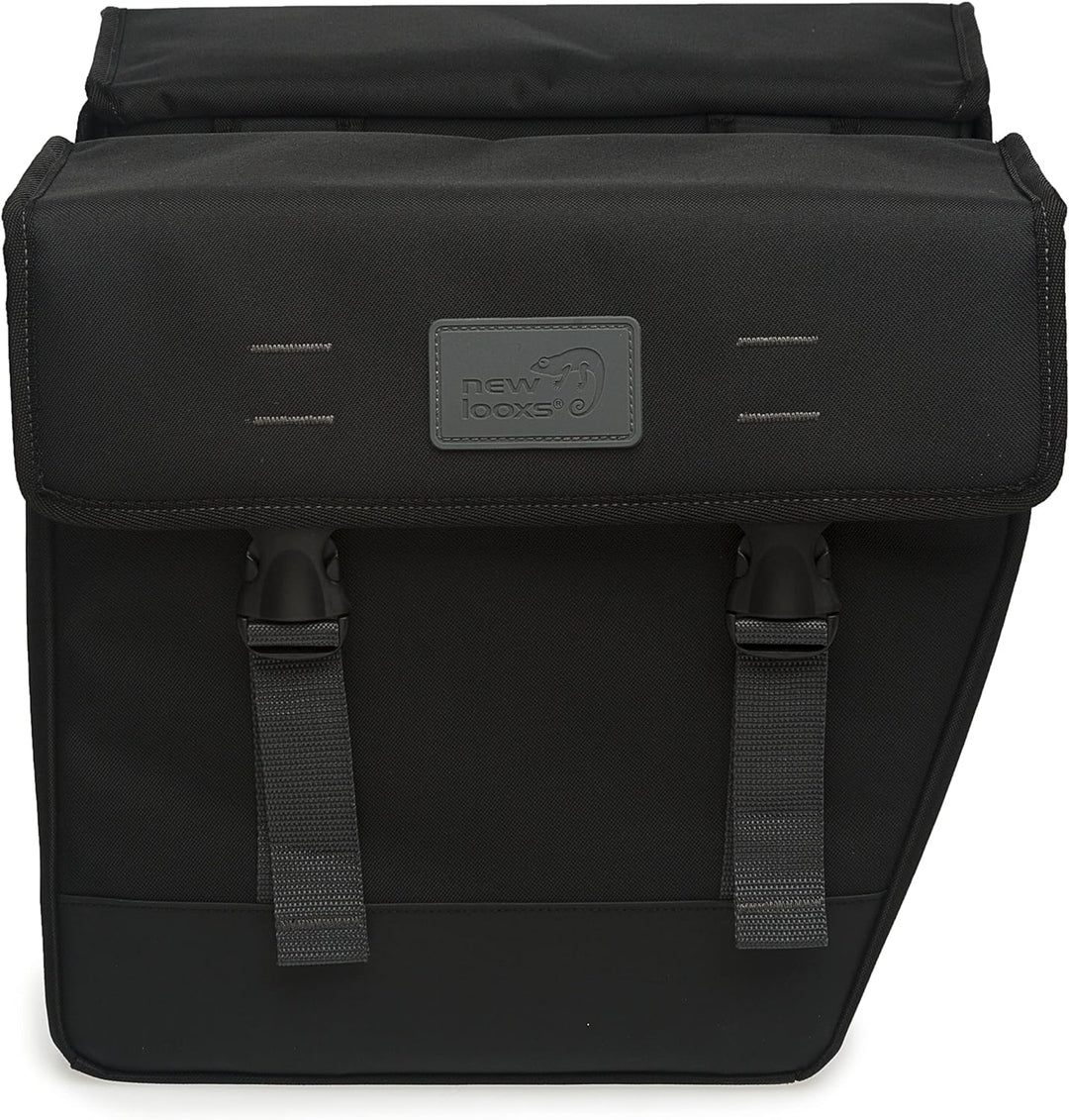 New Looxs Origin Double Hybrid Gepäckträgertasche, Black, 36 x 33 x 15 cm 36 x 33 x 15 cm Schwarz, 3