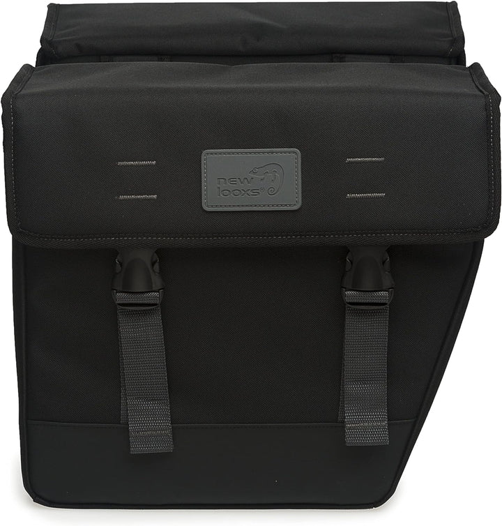 New Looxs Origin Double Hybrid Gepäckträgertasche, Black, 36 x 33 x 15 cm 36 x 33 x 15 cm Schwarz, 3