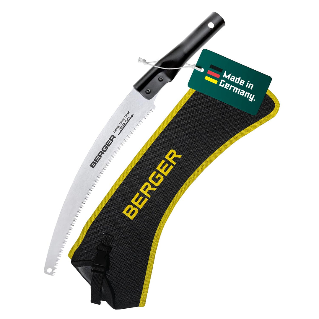 Berger ArboRapid Set 63813 Aufsatzsäge, Länge: 33 cm Sägenaufsatz für Teleskopstangen für Äste inkl.