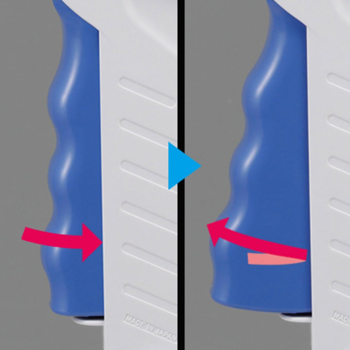 Takagi Trio Giessbrause| 100% Dicht & Tropfsicher | 3 Strahlarten | Gartenbrause | Blau/Weiss, 3.9 x