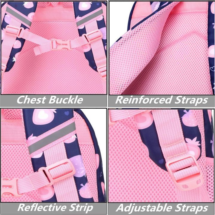Jumpopack Kinder Schulrucksack Schultaschen Einhorn Schultasche Mädchen 1. Klasse Schulranzen Kinder