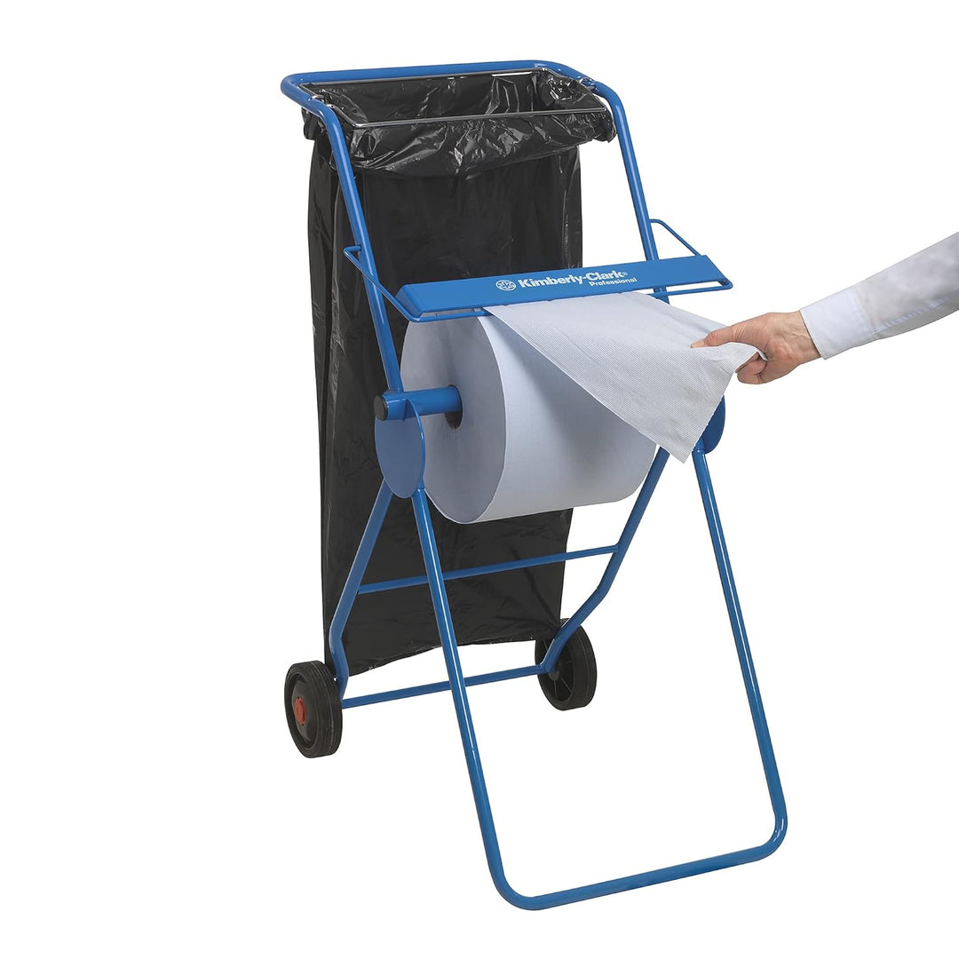 WypAll 7425 Papierwischtücher für industrielle Reinigungsaufgaben L30, Jumborolle, 3-lagig, blau (1