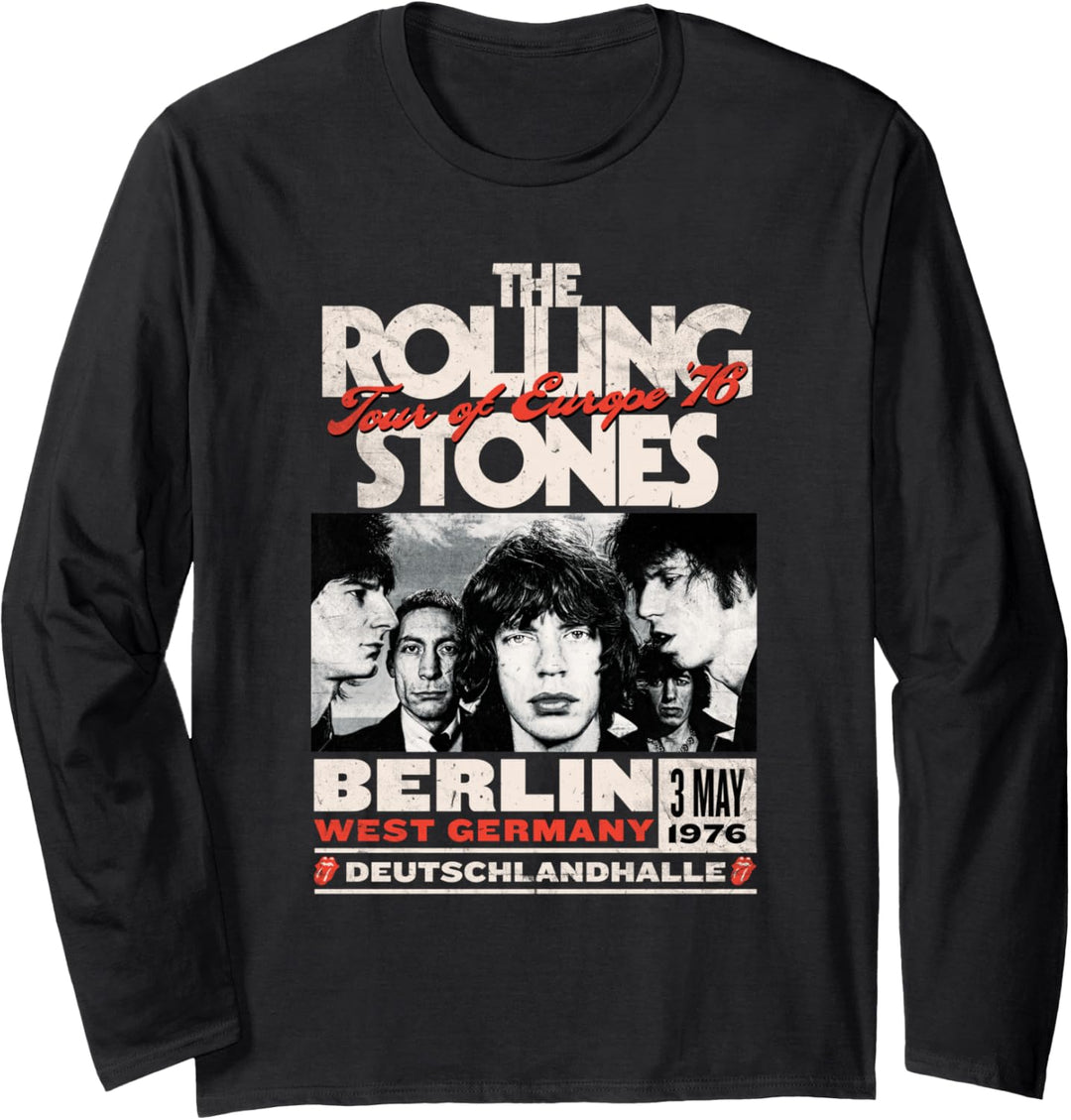 Die Rolling Stones Berlin 76 Langarmshirt