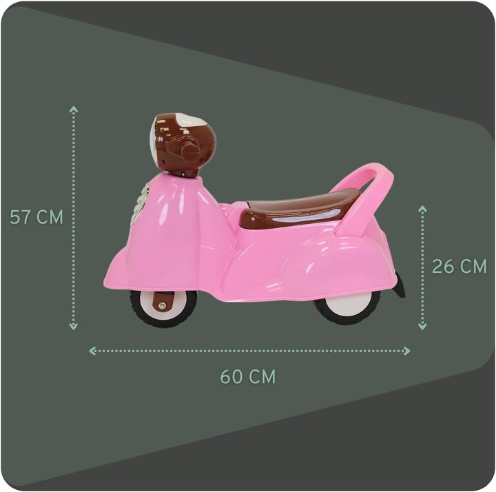 Bandits & Angels Retro Rutscher ab 1 Jahr (Retro Rosa), Retro Rosa