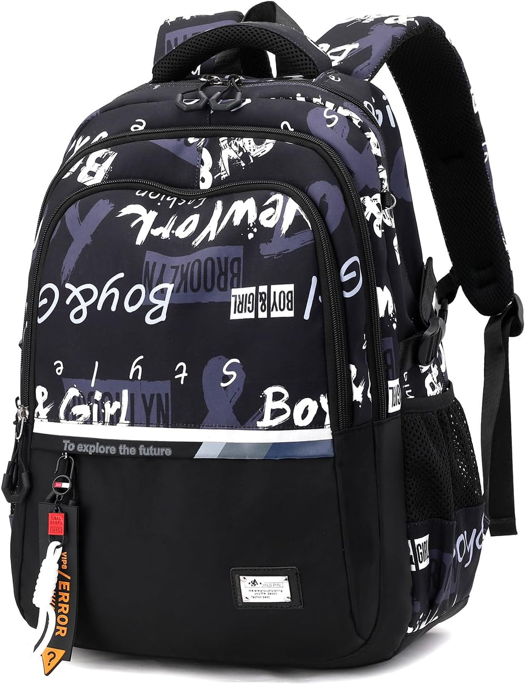 Amythe Schulrucksack Teenager Rucksack für Jungen - Wasserdichter Casual Daypack, Schulranzen Ideal