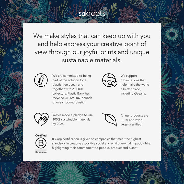 Sakroots Grosse Smartphone-Umhängetasche Tobacco Batik Wld Wvn, Tobacco Batik Wld Wvn