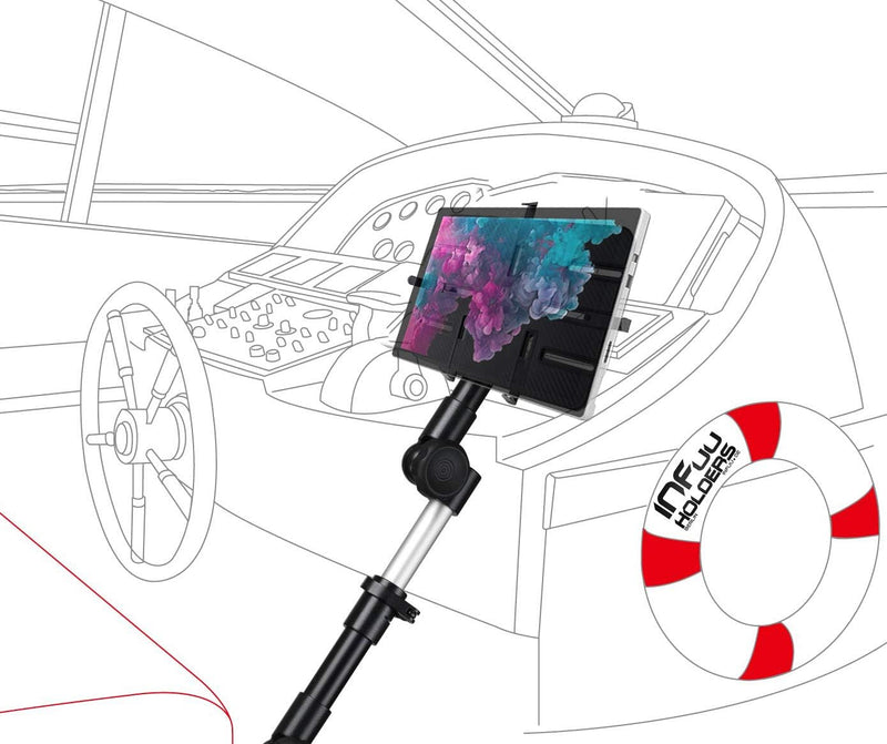 Infuu Holders Auto KFZ Halterung für iPad 1 2 3 4 Air/Galaxy Tab Note/Tablet-PC 006