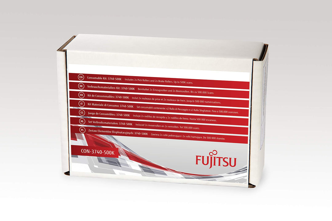 Fujitsu PFU Verbrauchs-Set 3740-500K für fi-7600, fi-7700S, fi-7700 inkl. 2 x Pick-Rollen und 2 x Br