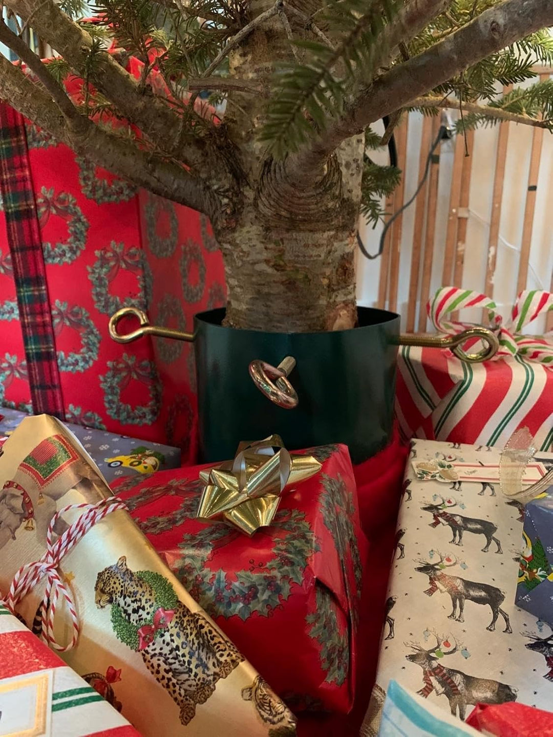 Goliath Weihnachtsbaumständer für Bäume, aus geschweisstem Stahl, 1,5 bis 3,7 m, 5 to 12 Foot