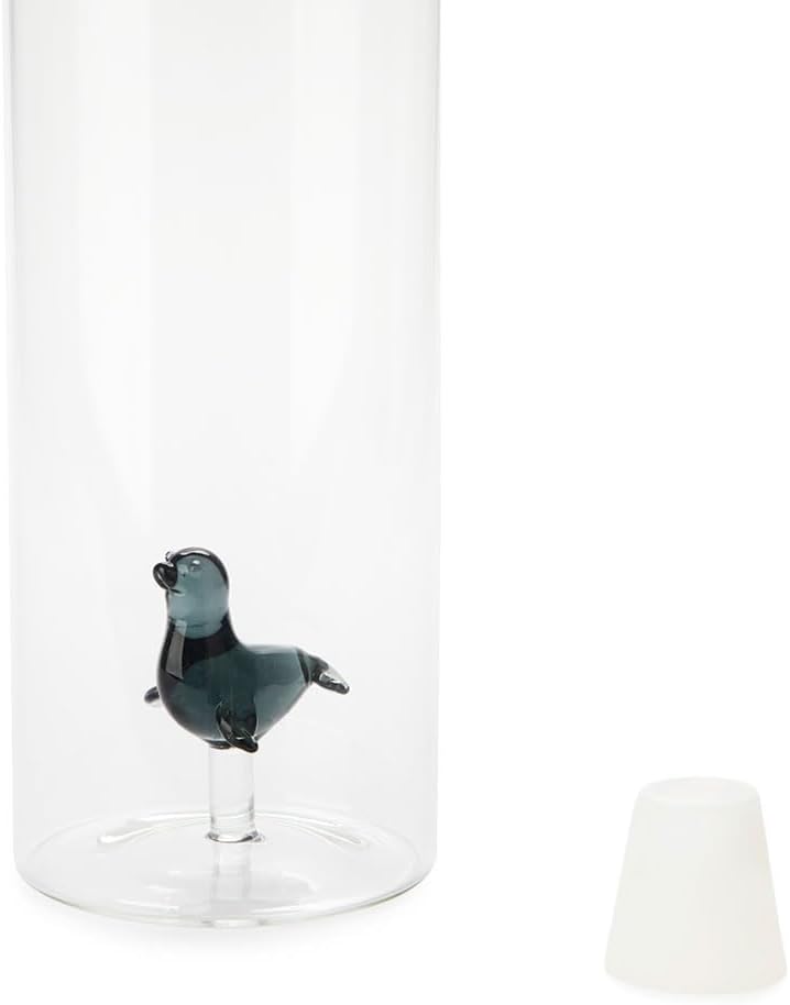 balvi Flasche Atlantis Seal für Wasser Abbildung enthält Dichtung Verkappte Silicon Borosilikat 30cm