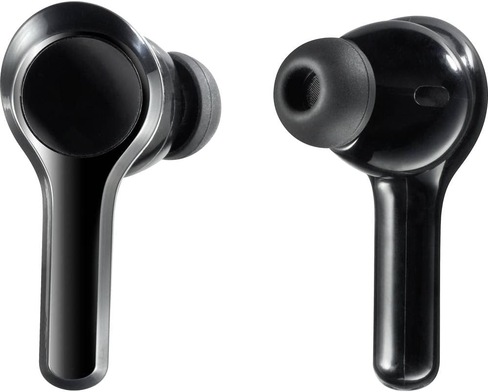 Renkforce RF-NCE-500 In Ear Kopfhörer Bluetooth® Schwarz Noise Cancelling Headset, Lautstärkeregelun