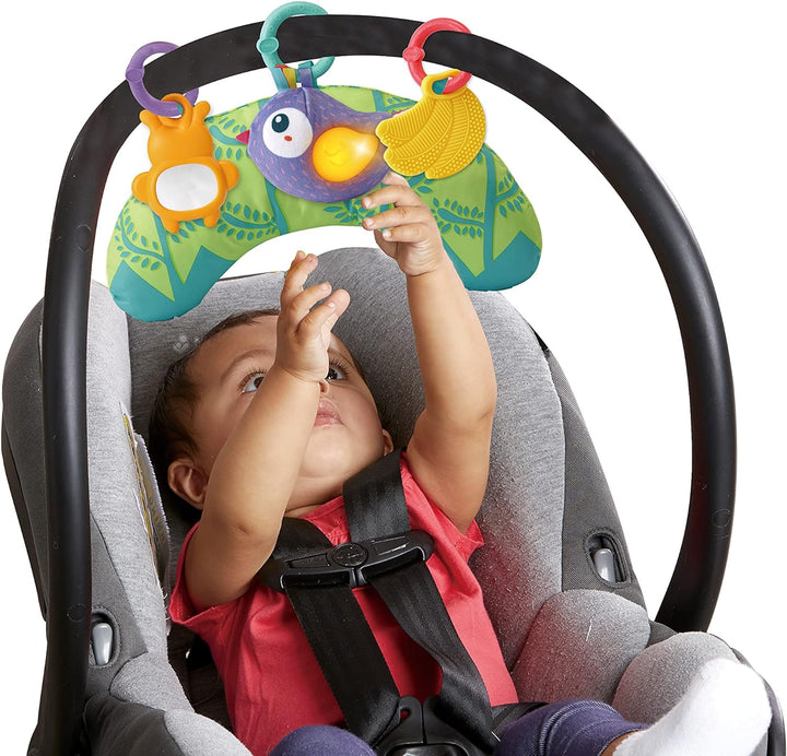 VTech Baby Elefanten-Spieldecke – Bunte Krabbeldecke mit Spielbogen – Leicht transportierbar – Inkl.