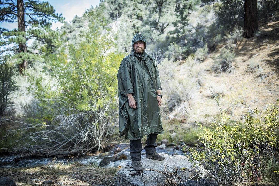 Helikon-Tex Poncho US-Modell, Surplus Line Einheitsgrösse Grosse Grössen Grau, Einheitsgr&#xF6;&#xDF