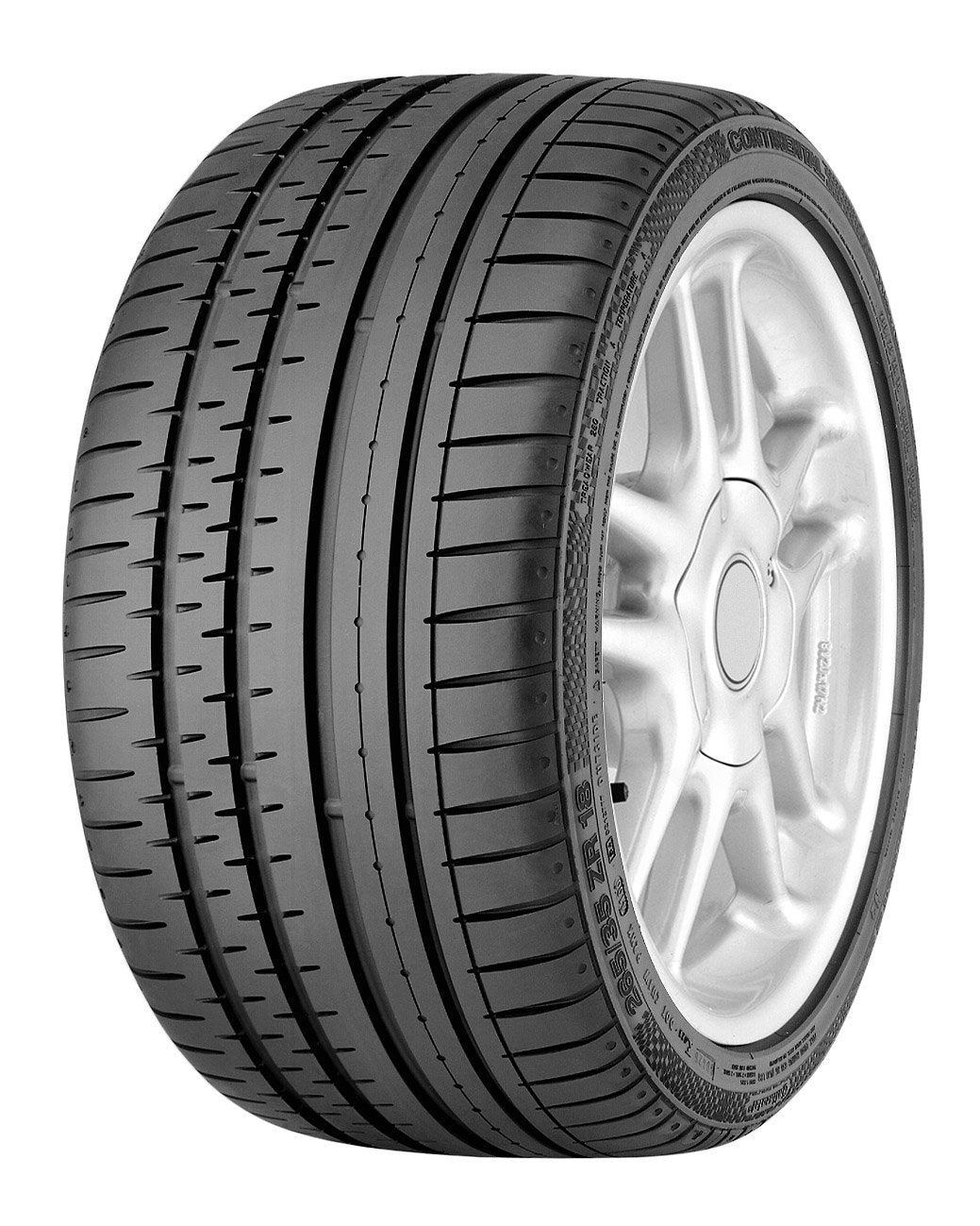 Continental SportContact 2 XL FR - 265/35R19 98Y - Sommerreifen 265/35 ZR19 98Y - AO/FR/XL, 265/35 Z