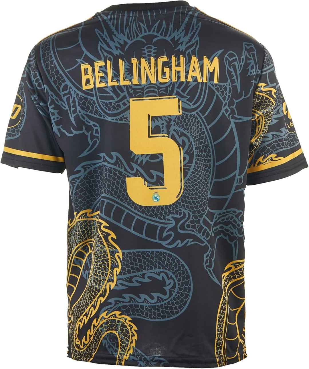 Mefstone Madrid Karim Benzema, Bellingham, Kroos Kinder Trikot, Kommt mit Shorts Fussballfans (4-13