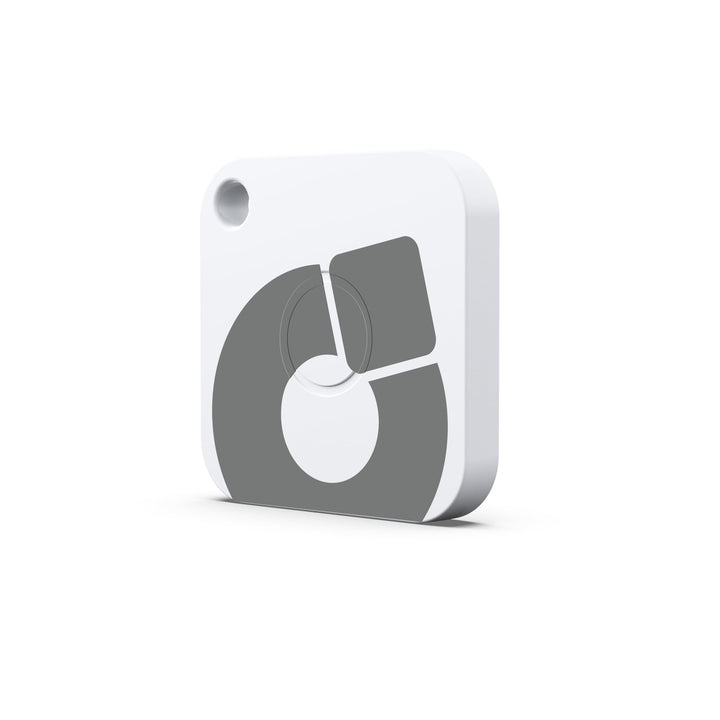 musegear Schlüsselfinder Recharge - weiss I aufladbar I mit Bluetooth App aus Deutschland I Maximale