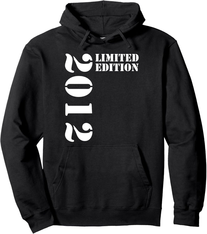 11. Geburtstag Mädchen Jungen Jahr Deko Limited Edition 2012 Pullover Hoodie