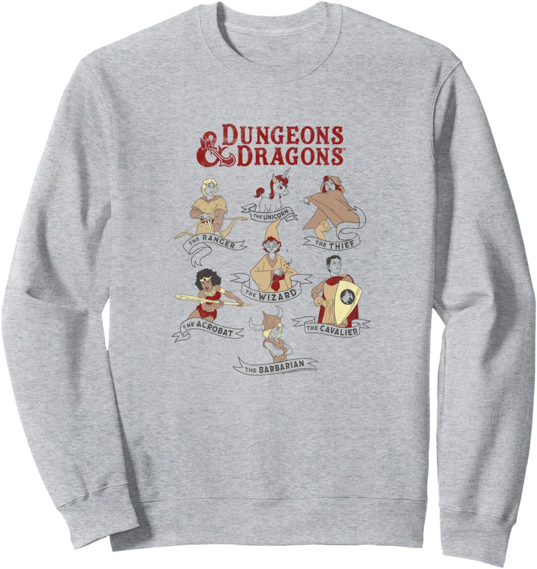 Dungeons & Dragons Textbook Players Sweatshirt