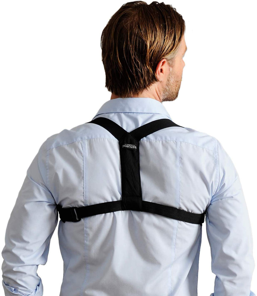 Swedish Posture Haltungstrainer und Geradehalter Flexi Rückentrainer L-XL schwarz, L-XL schwarz
