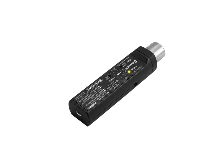 OMNITRONIC QuickBTR-5.0 XLR AptX Bluetooth 5.0 Receiver | Tragbarer Bluetooth-Empfänger mit XLR-Stec