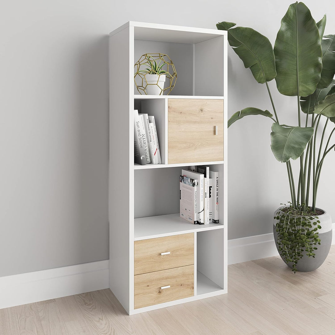 phoenix group Fortuna Türcontainer, Regaleinsatz mit Tür, Artisan Eiche Artisan Eiche 1 Tür, Artisan
