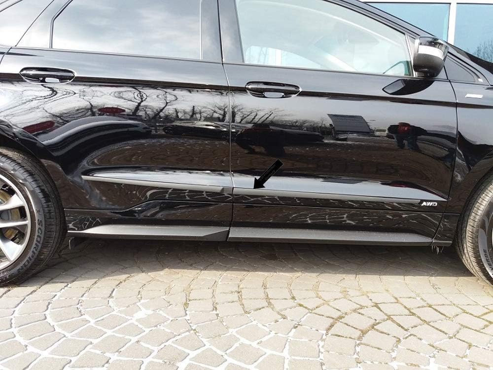 Spangenberg Seitenschutzleisten schwarz passend für Ford Edge ab Baujahr 09.2014- F8 (3700008)
