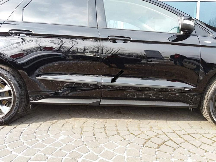 Spangenberg Seitenschutzleisten schwarz passend für Ford Edge ab Baujahr 09.2014- F8 (3700008)