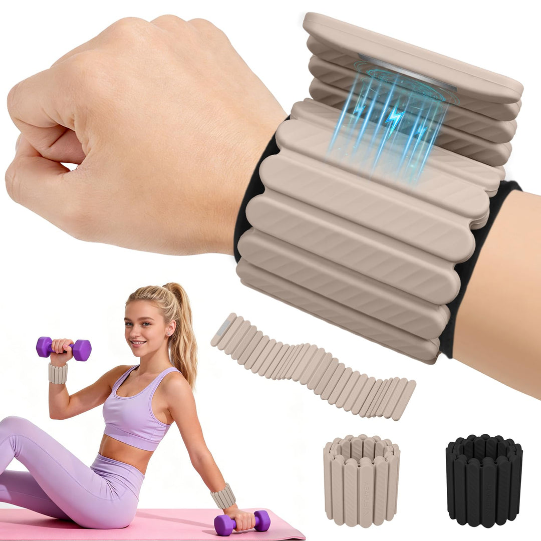 Abahub Magnetische Gewichte Hand Fuss Wrist Ankle Weights Handgelenk Gewichte für Beine und Arme Set