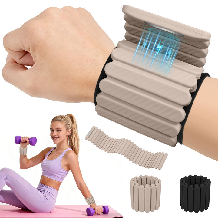 Abahub Magnetische Gewichte Hand Fuss Wrist Ankle Weights Handgelenk Gewichte für Beine und Arme Set