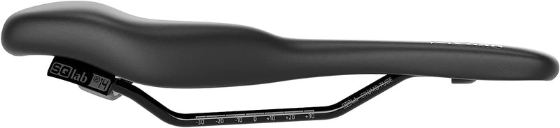 SQlab 610 Ergolux Active 2.1 MTB Tour & Travel Bicycle Saddle 15 cm 15 cm Schwarz, 15 cm Schwarz