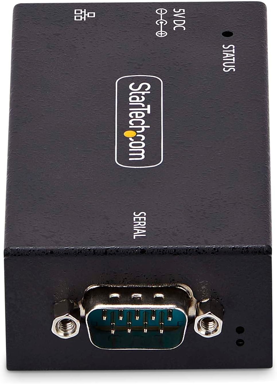 StarTech.com 1-Port Seriell auf Ethernet Adapter, Serial TCP IP Server, Wand/DIN Montage, RS232 Ethe