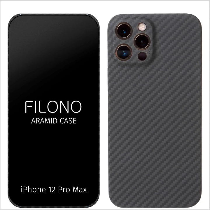 FILONO ultradünne Hülle für iPhone 12 Pro Max aus Aramidfasern iPhone 12 Pro Max ARAMID Case, iPhone