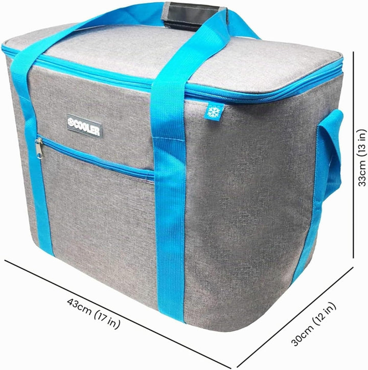 ToCi Kühltasche 36 Liter Isoliertasche Thermotasche Picknicktasche für Picknick Camping Urlaub Wande