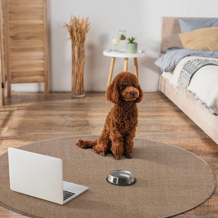 Impression Kurzflor-Wohnzimmerteppich - Schlichte Moderne Teppiche für Schlafzimmer, Büro, Flur, Küc