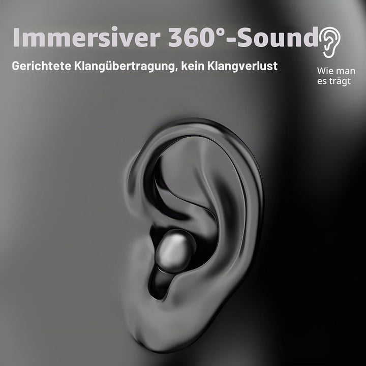 Unsichtbare Kopfhörer Mini in Ear Kopfhörer Bluetooth Schlafkopfhörer Seitenschläfer Schlaf Kopfhöre
