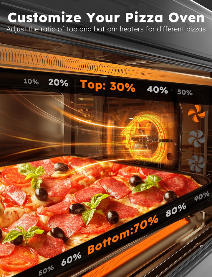 Nuwave Bravo XL Pro Air Freyer Kombigrill Toaster, neues ultraschnelles Konvektionssystem 2024, 35%