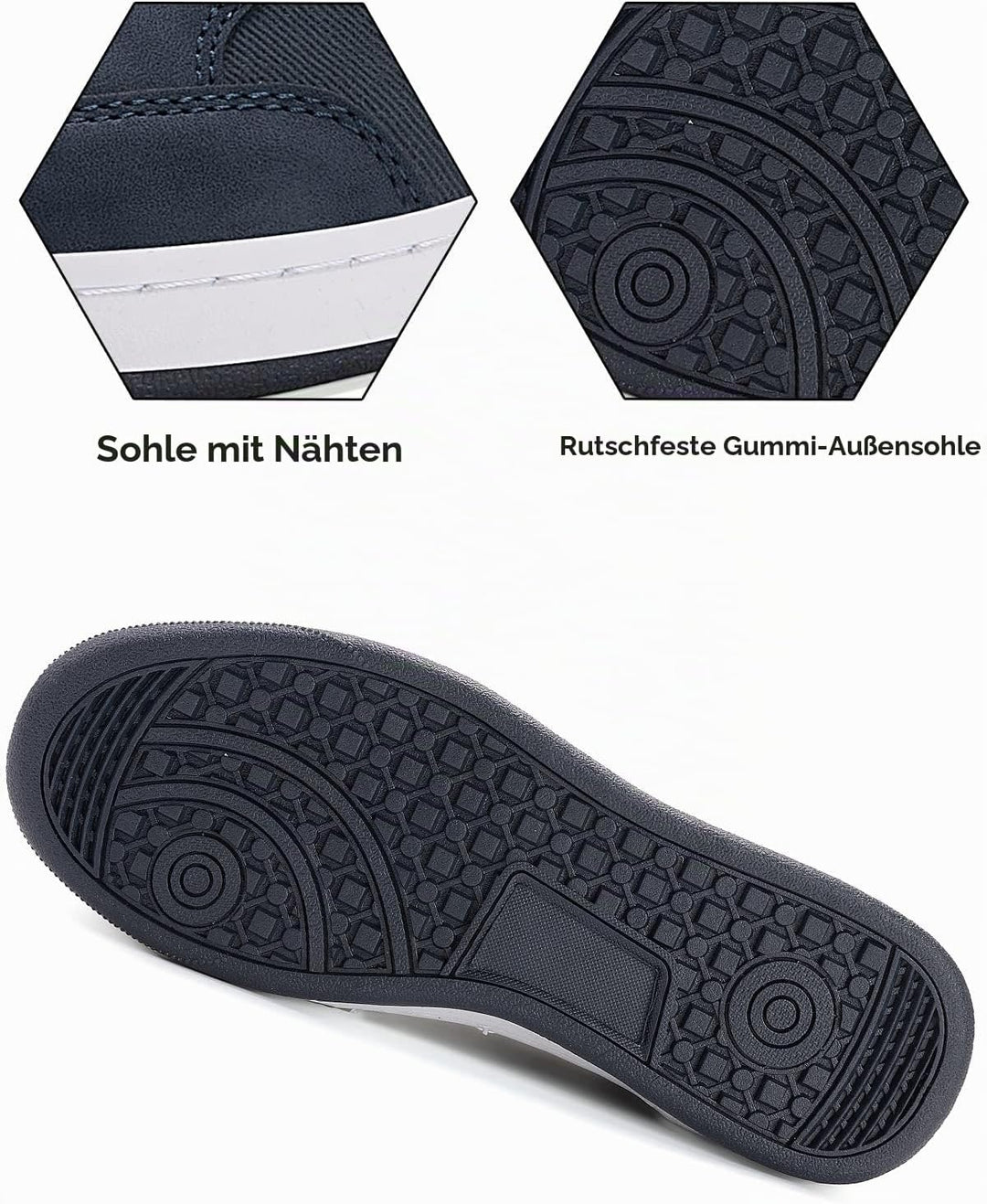LANGDU Freizeitschuhe Herren Schuhe Sneaker Atmungsaktive 41-46 | Bequem,Leichtgewicht,Rutschfeste S