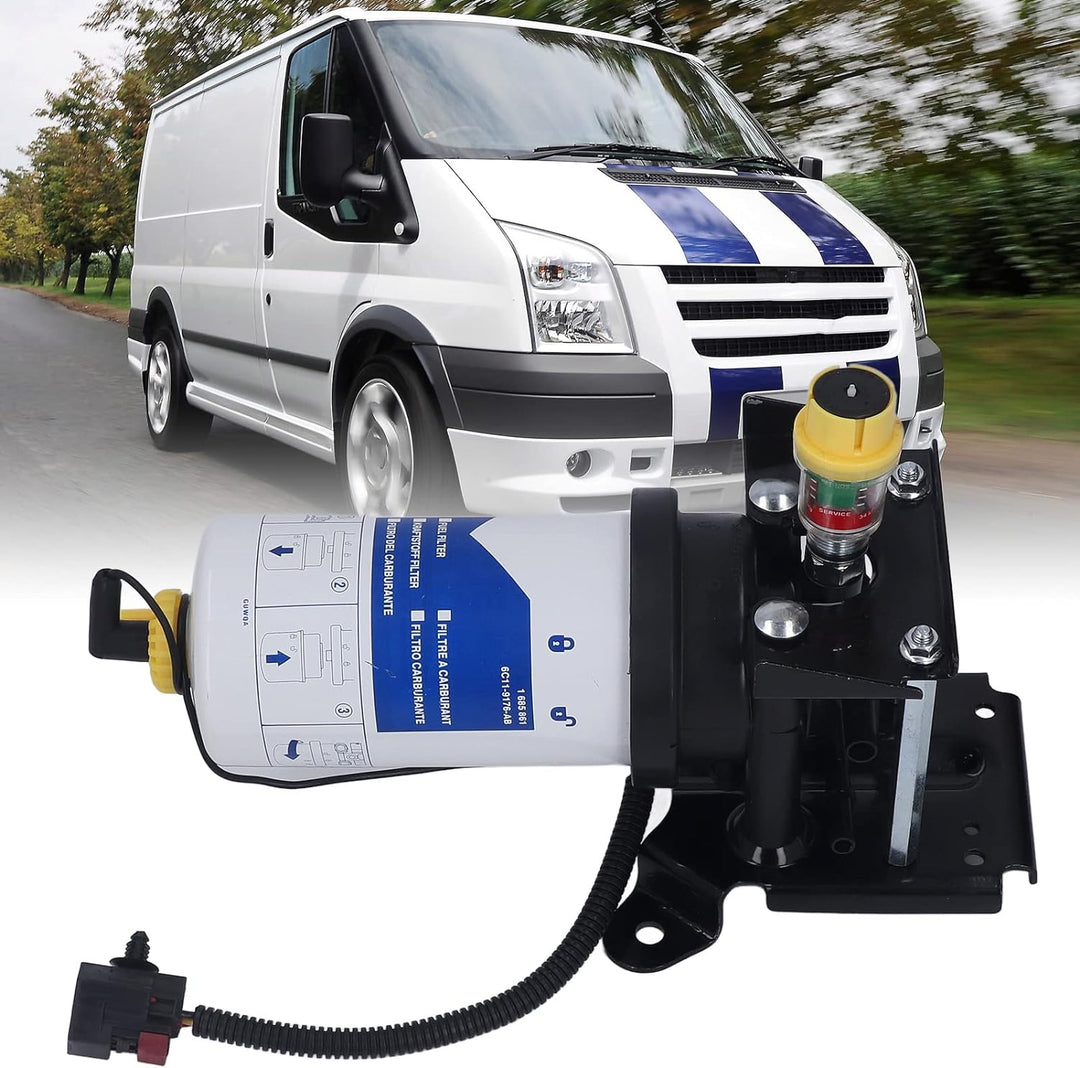 Leapiture Kraftstofffilter Ersatz für TRANSIT MK7 Dieselkraftstofffilter 6C119155BE 1685716 Motorkra