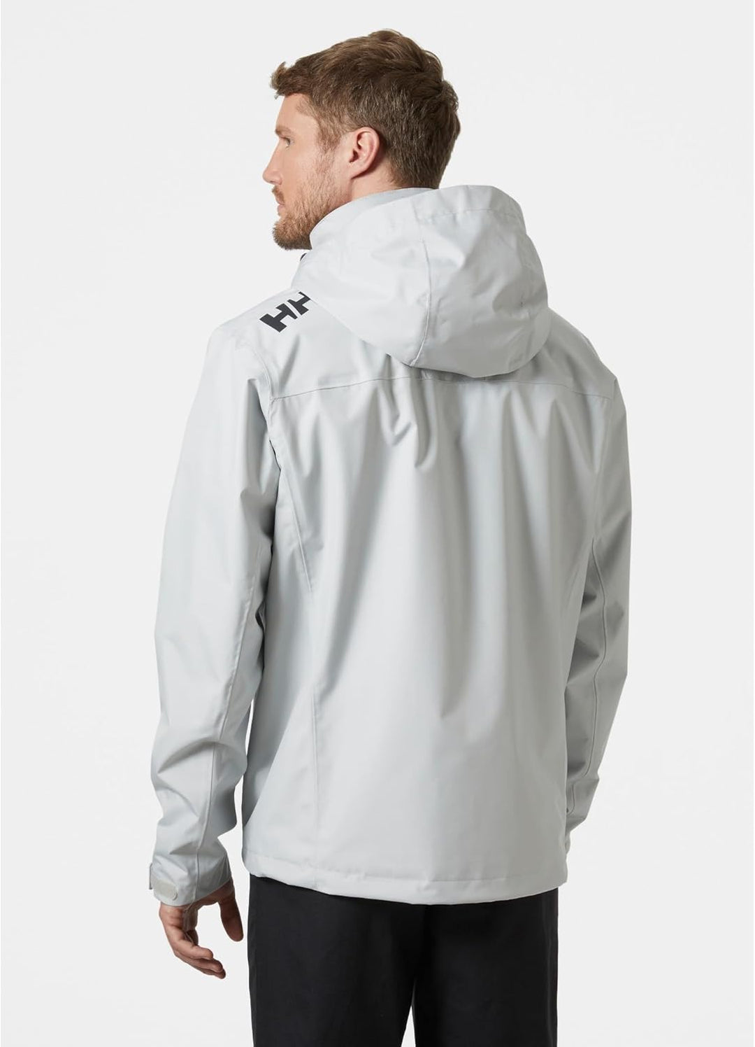 Helly Hansen Herren Crew Hooded Jacke Jacke (1er Pack) S Grauer Nebel 2.0, S Grauer Nebel 2.0