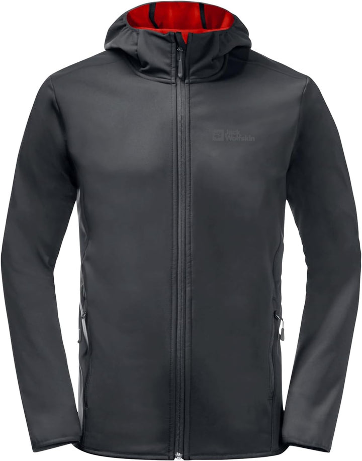 Jack Wolfskin Herren Bornberg Hoody M Softshelljacke 3XL phantom, 3XL phantom