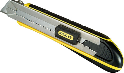 Stanley FatMax Cutter-Messer mit Magazin 0-10-486 (25mm Klingenbreite, 215mm Länge, Klingenführung a