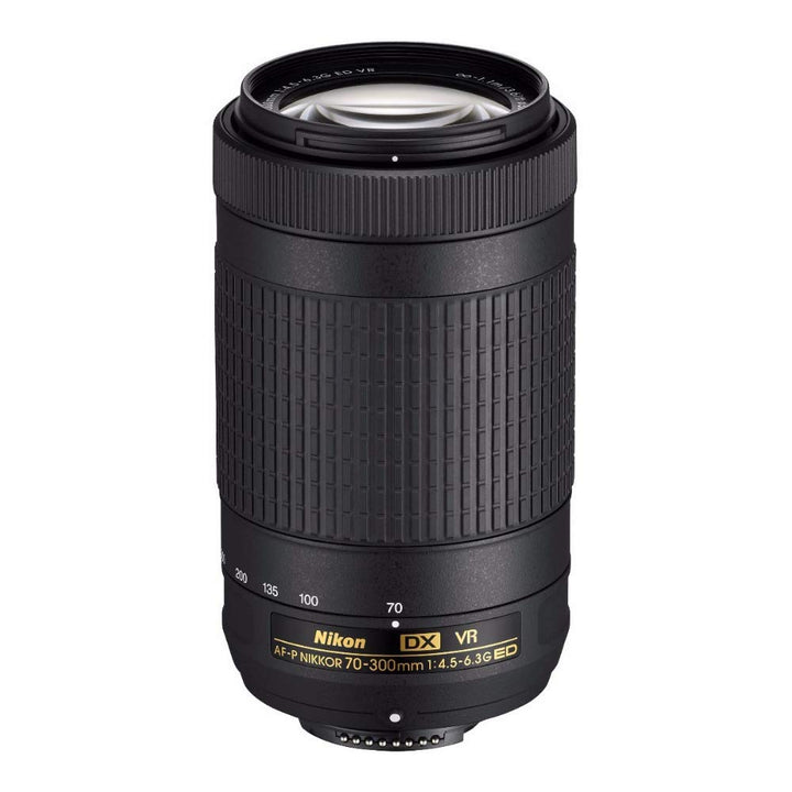 Nikon 20062 AF-P DX Nikkor 70-300mm 1:4.5-6.3G ED VR Objektiv (58 mm Filtergewinde) für Nikon-F-Bajo