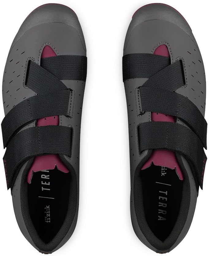 fizik Unisex X4 Terra Powerstrap Fahrradschuhe 36 EU Trauben Anthrazit, 36 EU Trauben Anthrazit