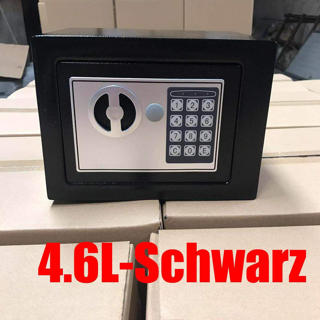Safe Tresor mit Schlüssel mit Elektronischem Zahlenschloss Möbeltresor Wandtresor Numerische Digital