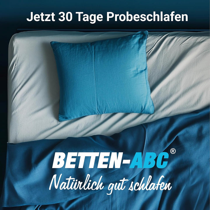 Betten-ABC OrthoMatra Junior-Duo -Das Original-Kindermatratze mit Rundum-Trittkante, Baby- und Klein